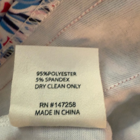 Simply Southern Blue and White Sleeveless V-Neck Sundress - Picture 10 of 10